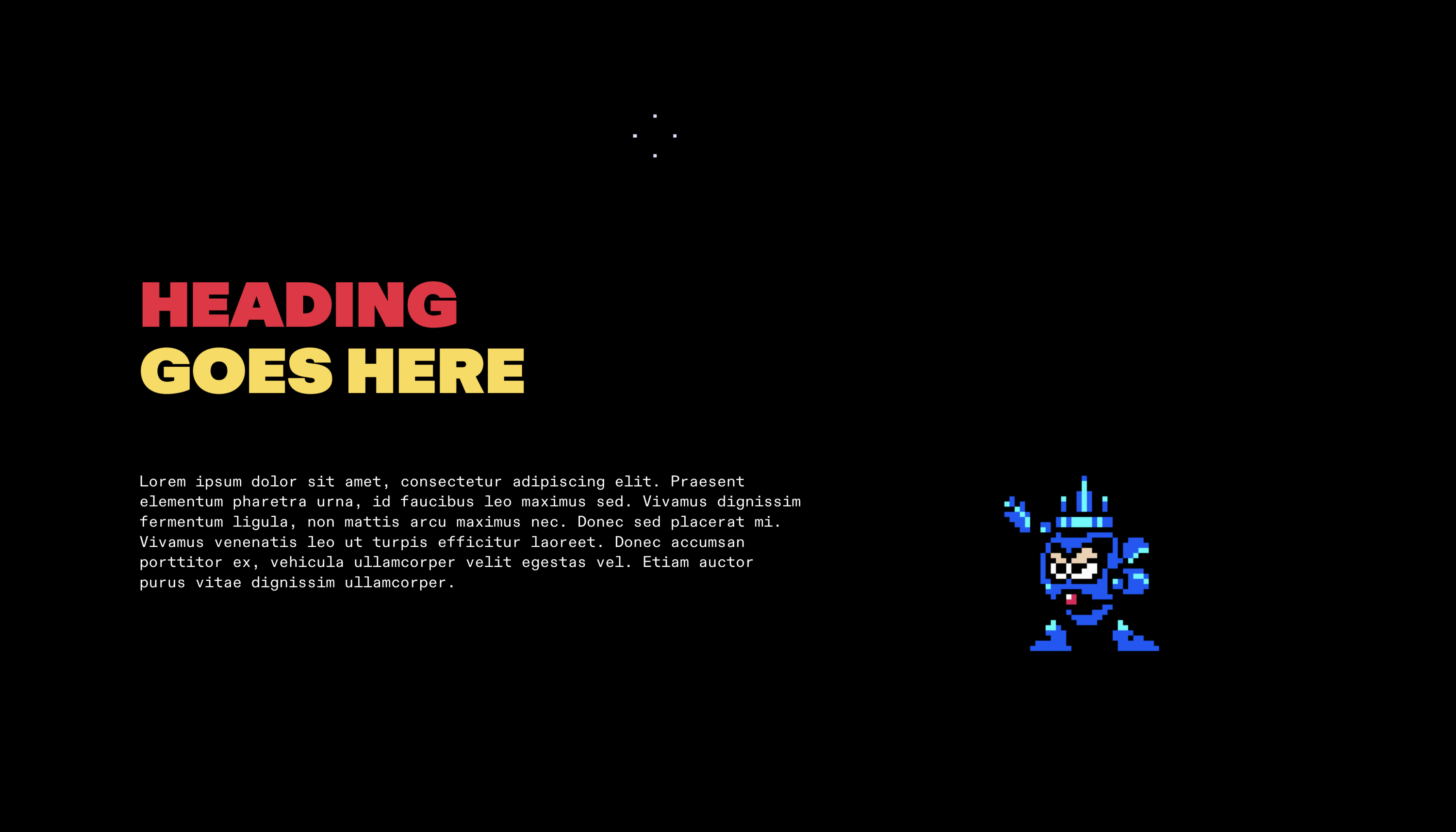 Video Game — Heading Section 1